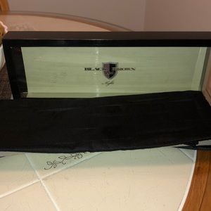 100% Silk Black & Brown 1826 Bowtie/Cummerbund Set